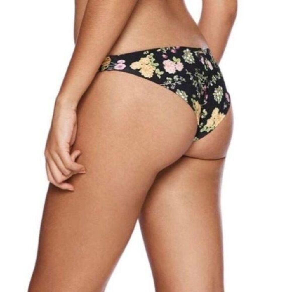 Beach‎ Bunny Skimpy Black Floral Bottoms 2XL